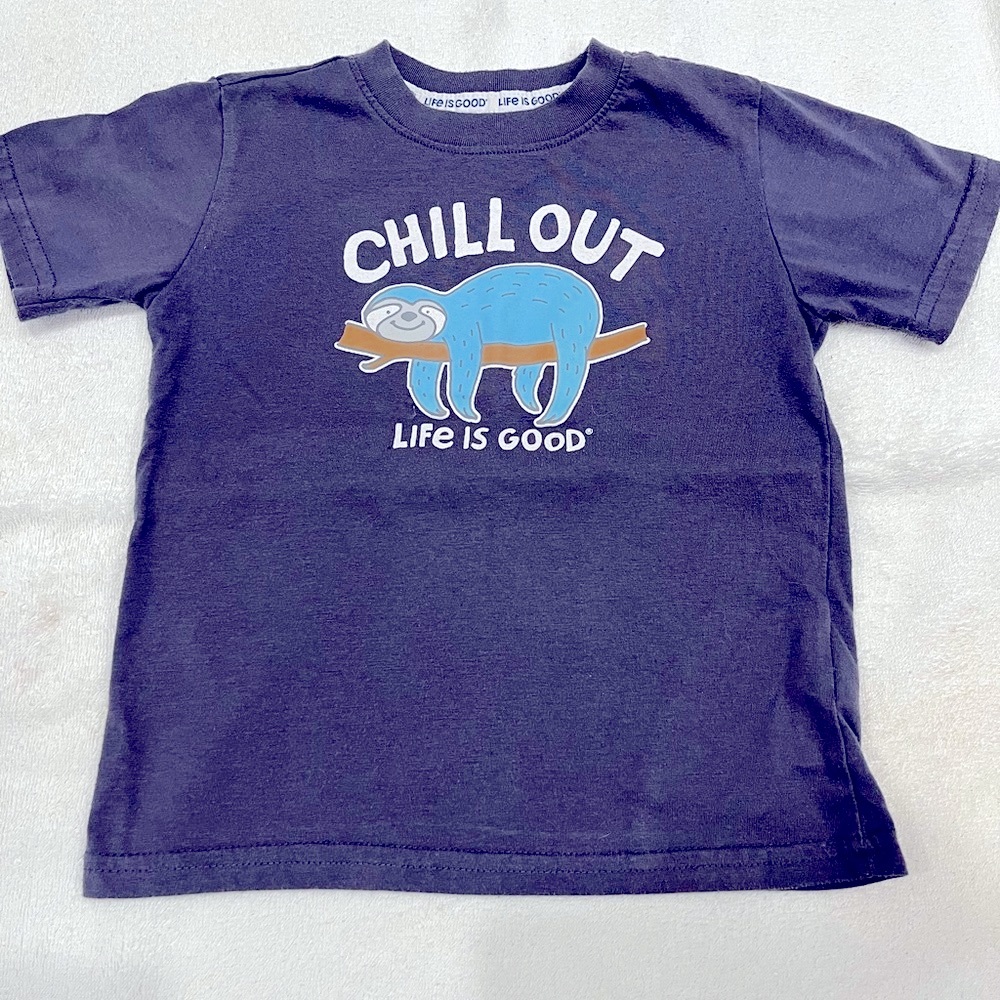 Life is good boys short sleeve size 6 shirt